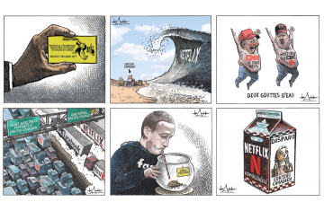 Les cinq caricatures les plus marquantes de de Adder en 2019